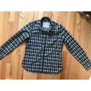 NWOT United by Blue flannel button down.